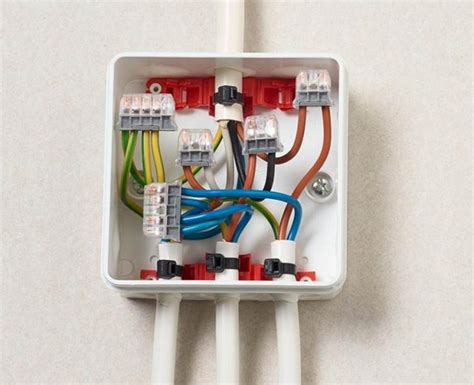 junction box for multiple lights|inside a junction box.